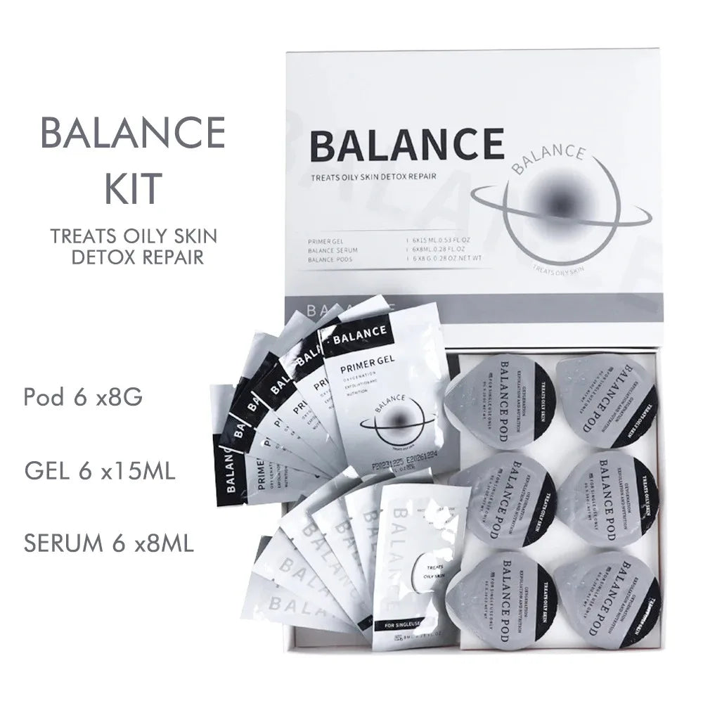 Big Foam Retouch Revive Balance Illuminate Glam Hydrate Detox Serums And Oxygen Pods Capsule Consumables Kits Serum Oxygen Pods