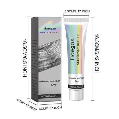 100g Hair Cream Locks In Color, Nourishing And Nourishing Hair Care Plant Extracts, Trendy Hair Color And Beauty Agents