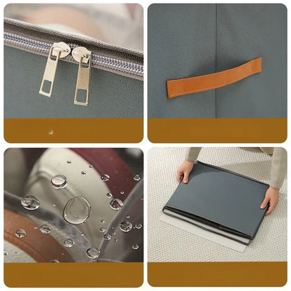 Foldable  Shoe Organizer with Lid Dustproof Storage Box for Shoes Clothes Accessories Home Organization Box