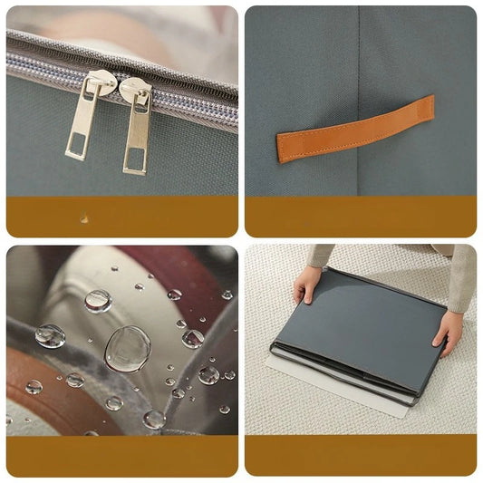 Foldable  Shoe Organizer with Lid Dustproof Storage Box for Shoes Clothes Accessories Home Organization Box