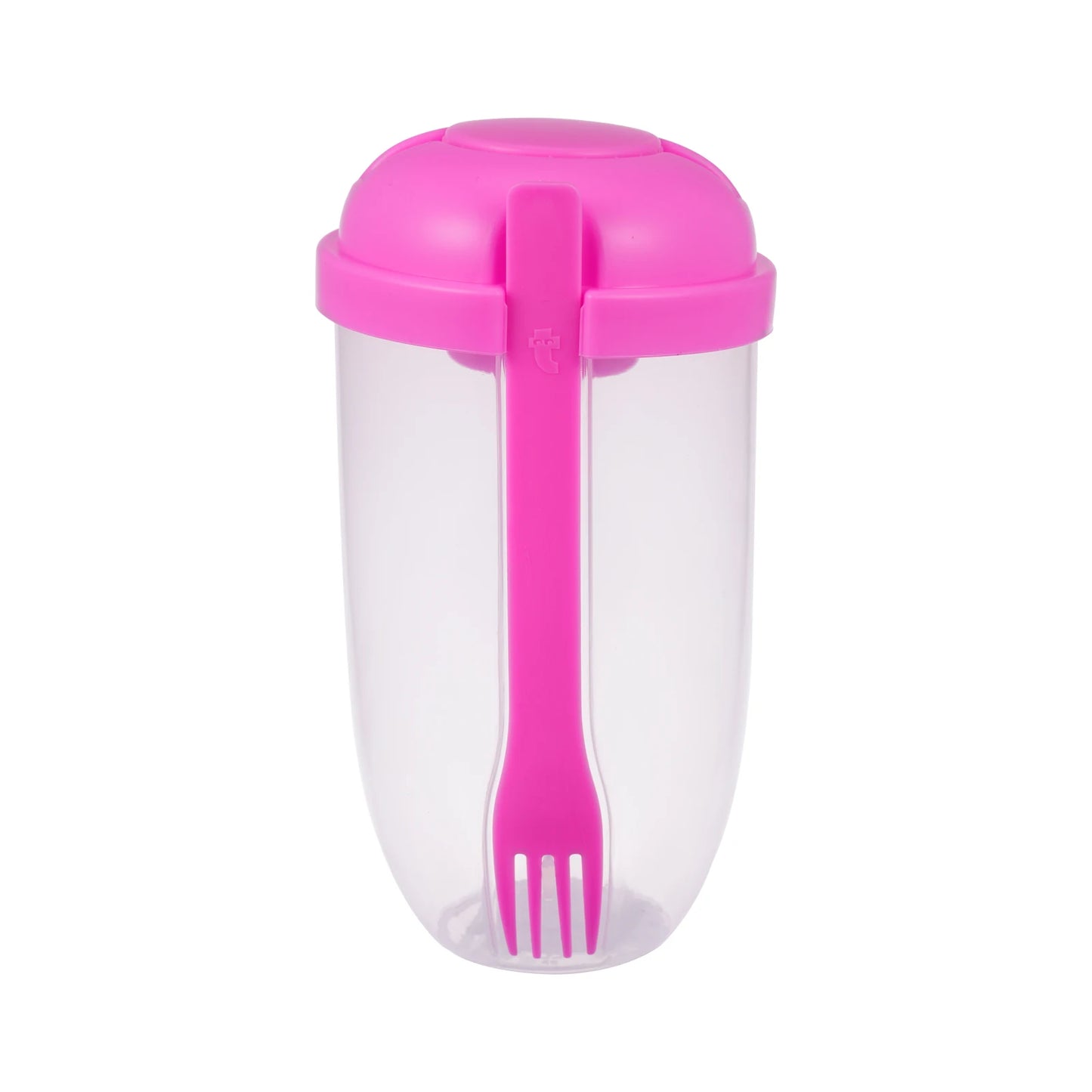 Portable Breakfast Cups Cereal Nut Yogurt Salad Cup Container Set with Fork Sauce Cup Bottle Food Storage Bento Box Lunch Box