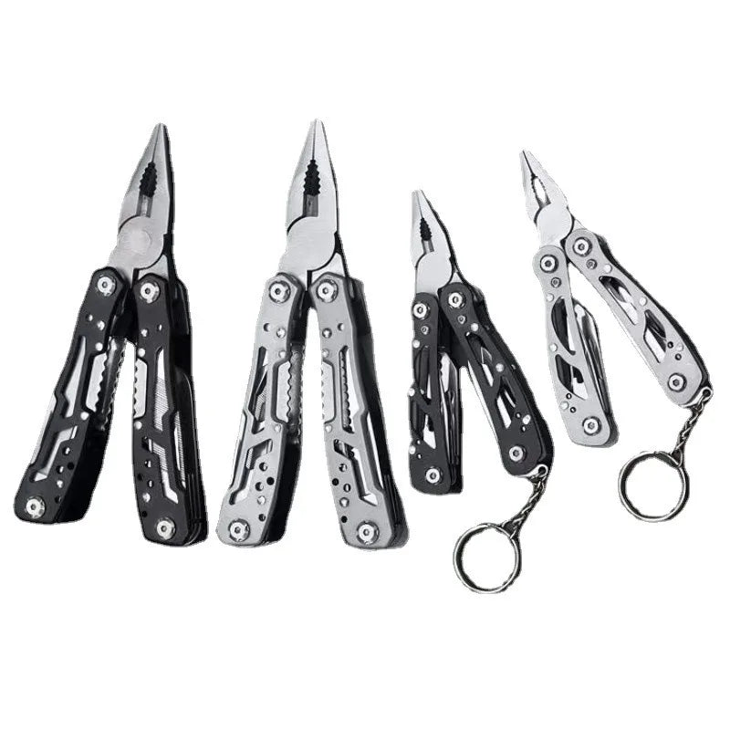Stainless Steel Pliers Outdoor Knife Combination Folding Car Convenient Knife Pliers Pliers Multifunctional Tools