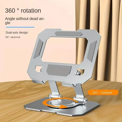 2025 Tablet Stand 360° Rotatable Adjustable Foldable Desktop Stand  Compatible For 4.7-12 Inch Ipad Pro/Air/Min/Phone Universal