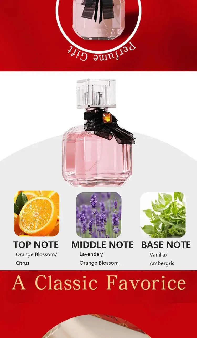 Perfume Floral Scent Lasting Fragrance Pheromone Eau De Parfum High Quality Gift for Women Perfumes Spray Luxury Gift Set