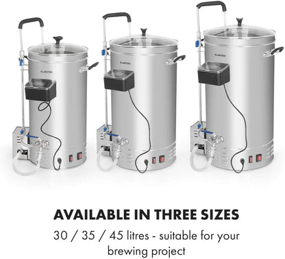 2025 Beer Brewing Equipment Electric Mash Tun Micro Brewery Craft Beer Machine Homebrew