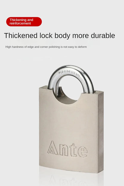 Solid Arc Disc Padlock Stainless Steel Shackle Pad Lock With High Quality Door Lock Household Small Lock Head locks