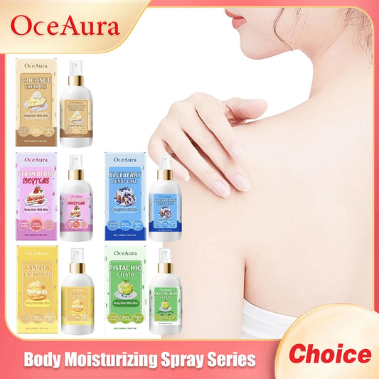 Original Body Moisturizing Spray Prevent Dry Skin Hair Lasting Fragrance  Improve Dry Rough Nourishing Face Body Skin Care 100ml