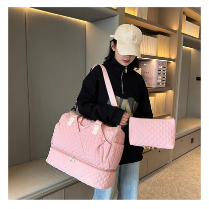 Large Capacity Travel Bags Luggage Organizer Bag Handbag Waterproof Portable Foldable Travel Clothes Storage Bag Shoulder Bags