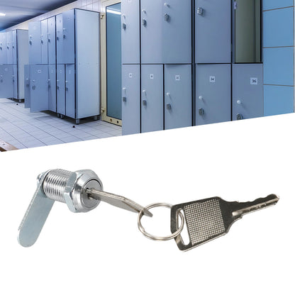 With 2 Key Drawer Lock Locks Hardware Security Furniture Lock Security Locks Stainless Steel Cabinet Mailbox Lock