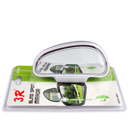 1PC Car Mirror 360 Degree Adjustable Wide Angle Side Rear Mirrors blind spot Snap way for parking Auxiliary rear view mirror ﻿
