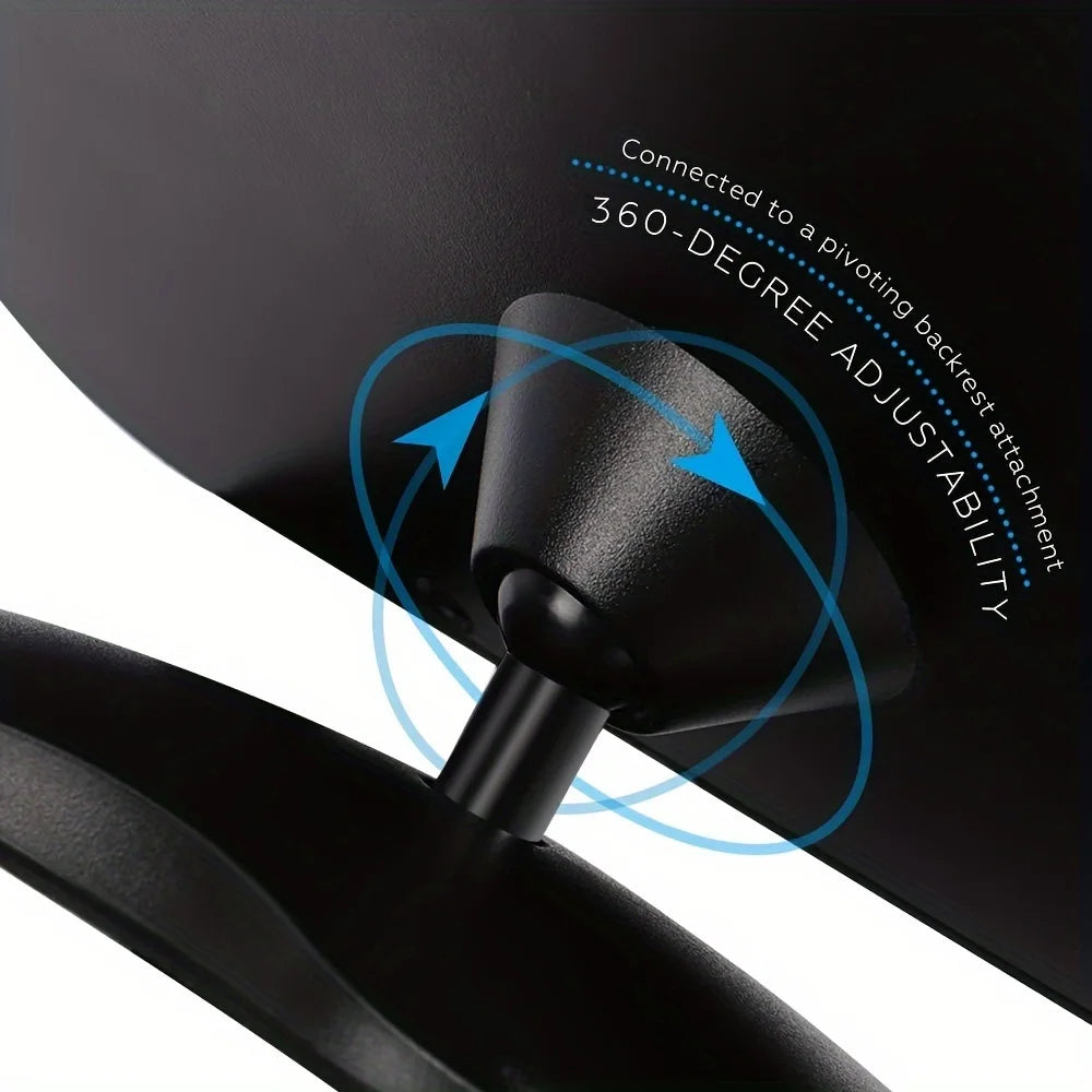 Durable Baby Car Mirror 360° Rotatable Safe for Seat Essential for Travel Easy Install Adjustable Arm Durable Rearview Mirror