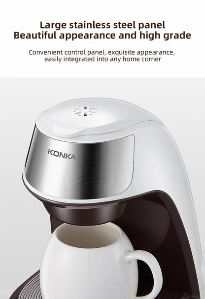 Mini Electric Drip Coffee Maker American Drip Coffee Maker One Button Operation Coffee Maker Coffee Tools