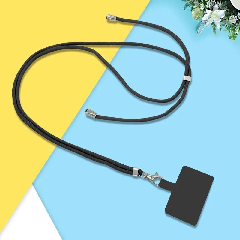 Phone Lanyard Adjustable Detachable Cord Lanyard Strap For Mobile Phone Chain Accessories Cell Phone Rope Neck Straps Universal