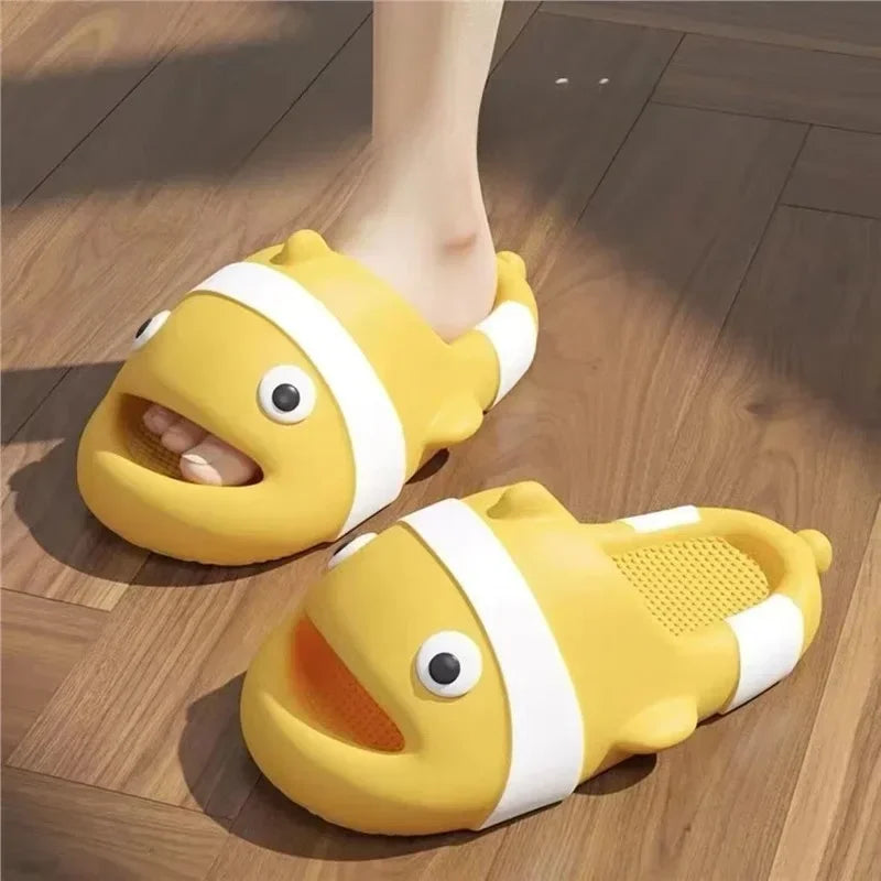 2024 Cute New Indoor Home Bathroom Anti Slip Platform Sandals Ladies Wear Slippers Summer Outing