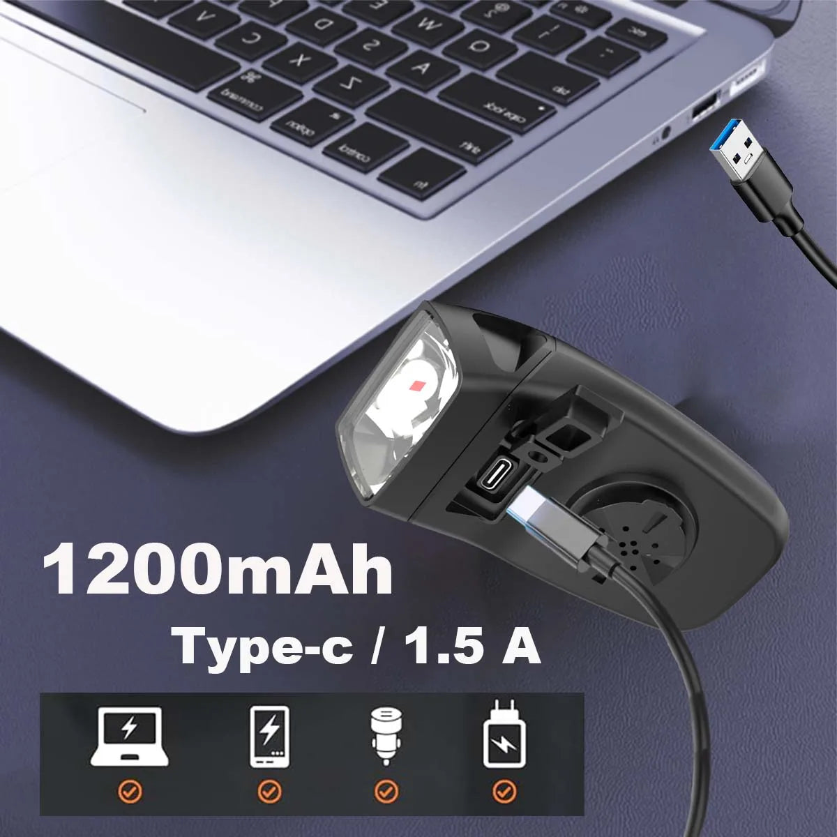 Bicycle lights & horns & Garmin computer stand 3in1, stacked BIKE computer base computer stand cycling code watch base headlighg