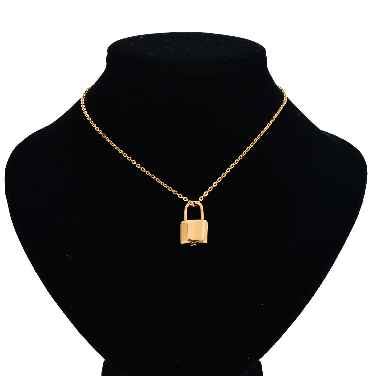 New Style Stainless Steel Small Pad Lock Cremation Ashes Urn Necklace Jewelry Keepsake Pendant Lock Memorial Jewelry