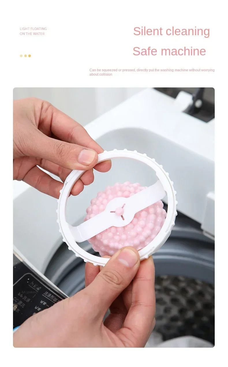 Pet Hair Remover Washing Machine Floating Lint Filter Bag Reusable Laundry Ball Clothes Hair Cleaning Tools Cat Hair Catcher