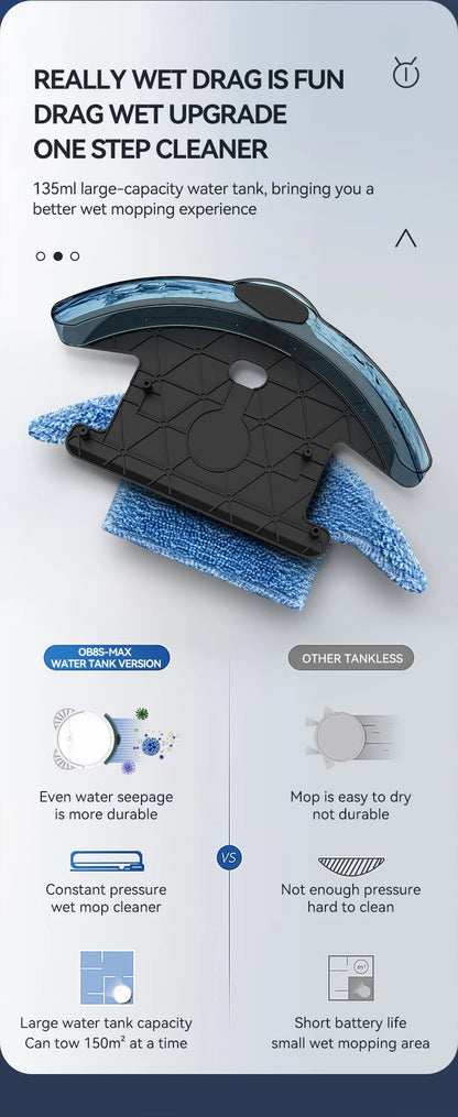 2024 New Automatic Sweeping Robot Vacuum Cleaner APP Control Water Tank Sweep And Wet Mopping Vacuum Clean Intelligent Robot