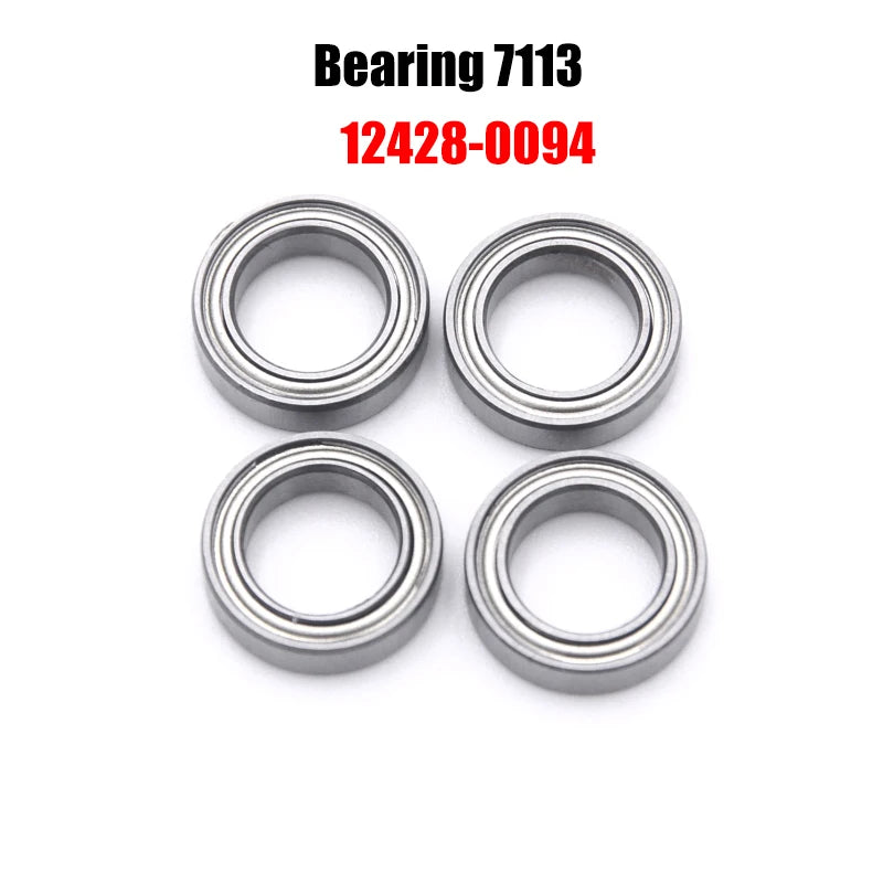 12428 Original Parts 0090-0129 Wltoys 12427 12423 RC Car Spare Part Bearing/Screw/Differential/Servo/Nut/Motor/USB Charger/Light