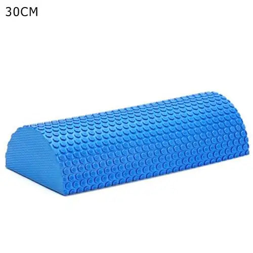 30-45cm Half Round EVA Massage Foam Roller Yoga Pilates Fitness Equipment Balance Pad Yoga Blocks With Massage Floating Point