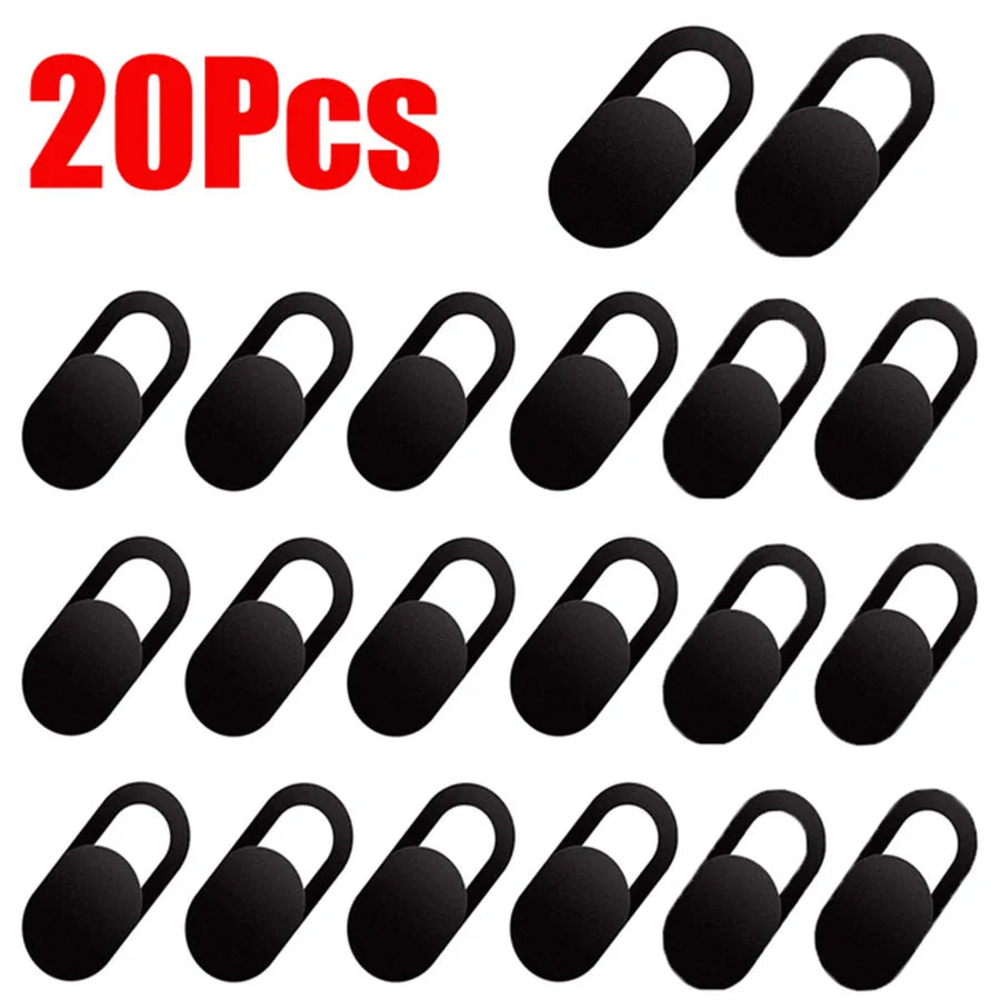 1/10/20Pcs Webcam Cover Shutter Slider Privacy Protective Cover Mobile Computer Lens Camera Sticker for iPad Tablet Web Laptop