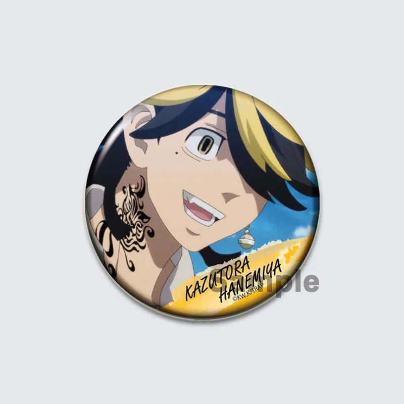 Fashion Accessories Anime Tokyo Revengers Brooches Backpack Clothes Accessories Decor Lapel Pin Badge for Fan's Collection Gifts