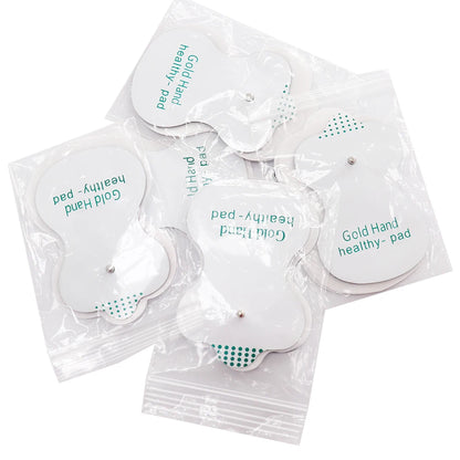 TENS Unit Pads Reusable Latex-Free Replacement Pads with Upgraded Sticky Electrode Pads Gel and Non-Irritating Patches