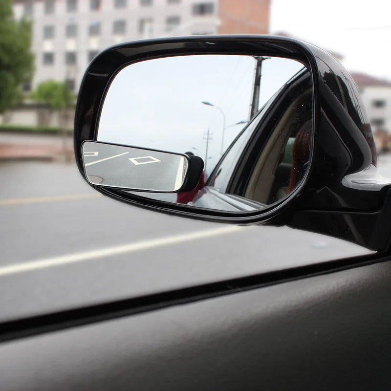Auto Mirror Adjustable Wide Angle Side Rear Mirror Blind Spot Convex Mirrors For Car Reverse Parking Auxiliary Rear View Mirror