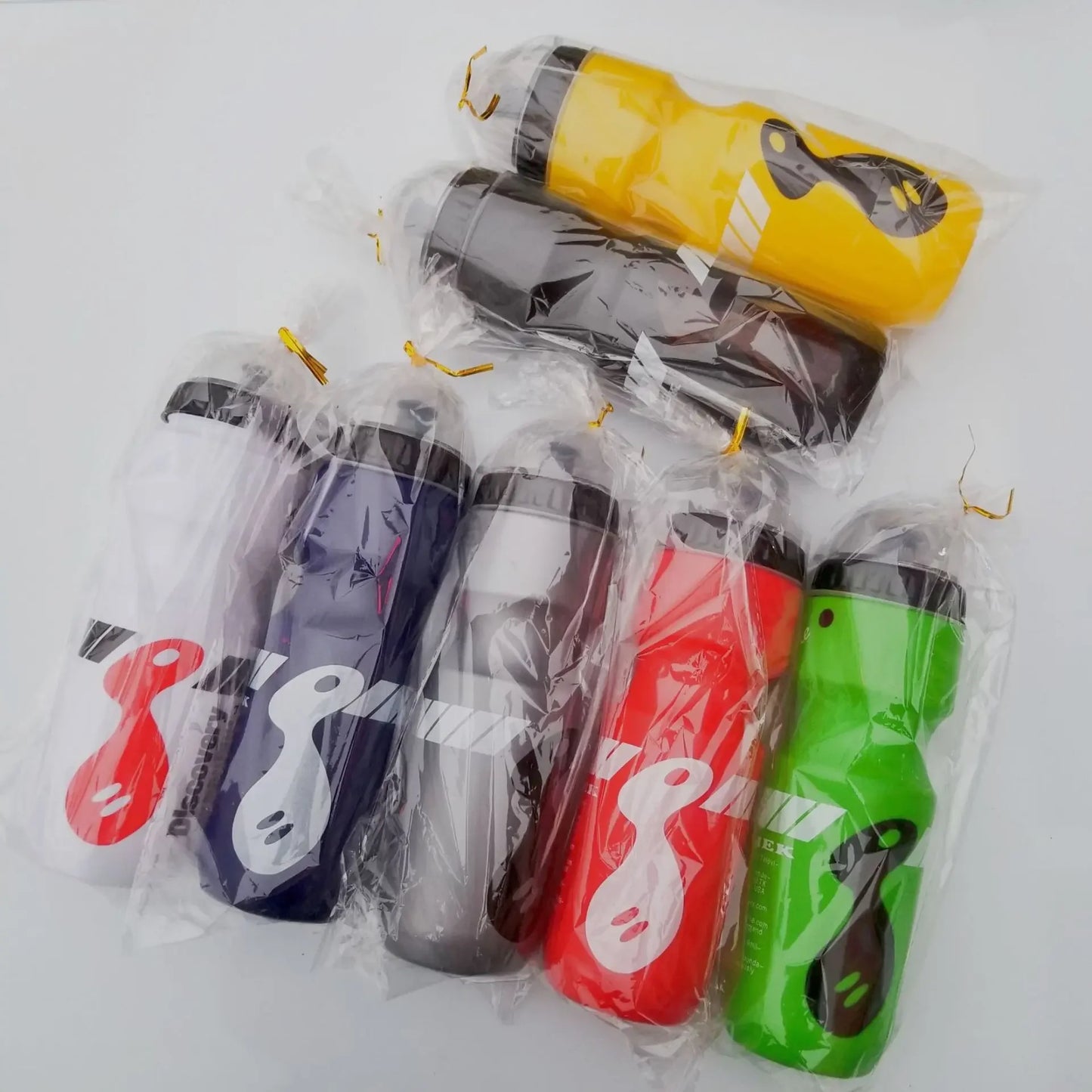 750ML Portable Cycling Equipment Cycling Bottles Mountain Bicycle Water Bottle Outdoor Sport Camping Drink Jug Free Cup Holder