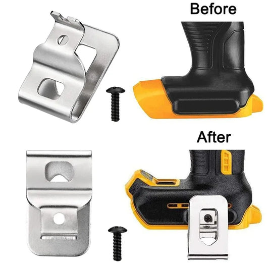 Belt Clips Hook Bit Holder Kits for Dewalt 20V Electric Drill Driver Power Tools Accessories