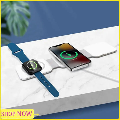 Especial 15W 10-In-1 Fast Charging Dock Station Wireless Charger For Iphone 14 13 12 Pro Max 8 7 Fast Charging Dock Station Whit