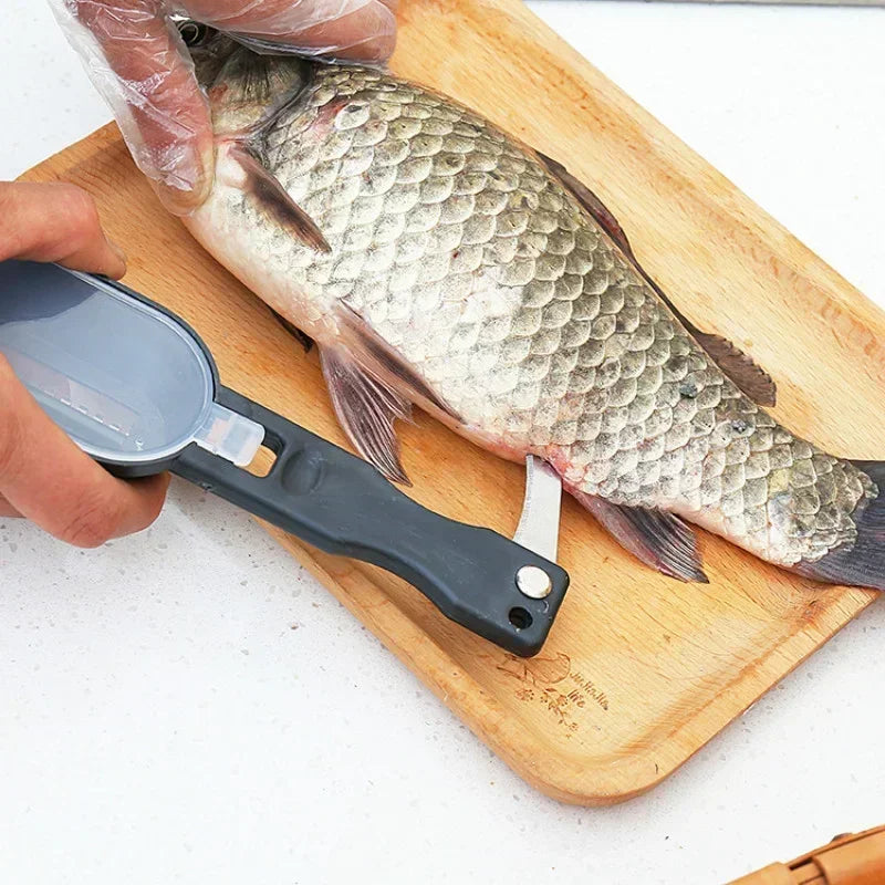 Kitchen Cooking Accessorie Fish Skin Brush Fast Remove Fish Scale Scraper Planer Tool Fish Scaler Fishing Knife Cleaning Tools