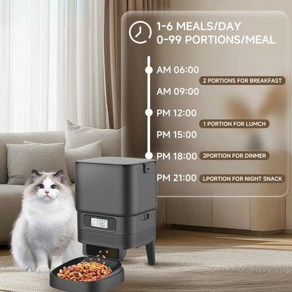 Smart Pet Feeder Automatic Cat Feeder Dog Slow Food Machine With Timed Quantitative Automatic Cat Food Dispenser Dog Cat Bowl