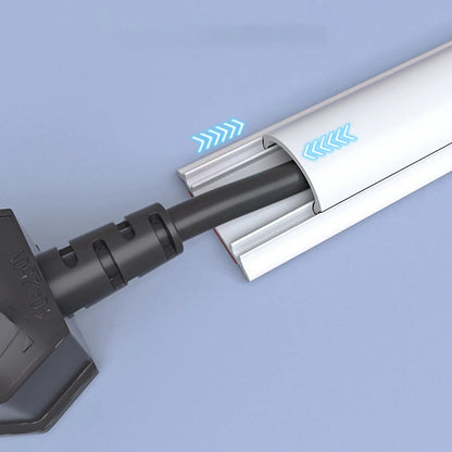 Home Office Data Line Fixed Box Finishing Storage Box Family Wall Cable Sleeve Management Organizer Protector Track Storage Box