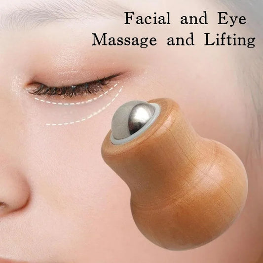 Facial massage roller massage tools, mini hand-held facial massager, skin care tools, easy to clean and use.