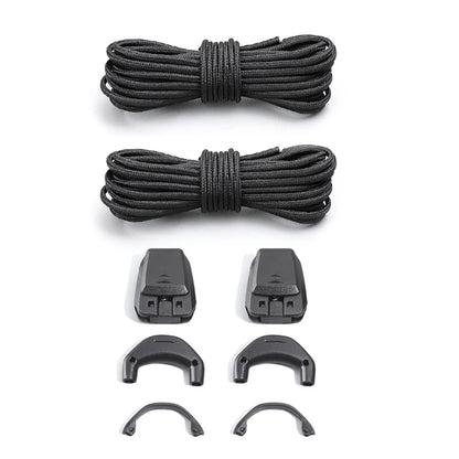 1Pair Without Ties Quick Lace Kit Round Tennis Creative Lazy Shoe Laces Running Sneakers Shoelaces for Salomon Shoe Accessories