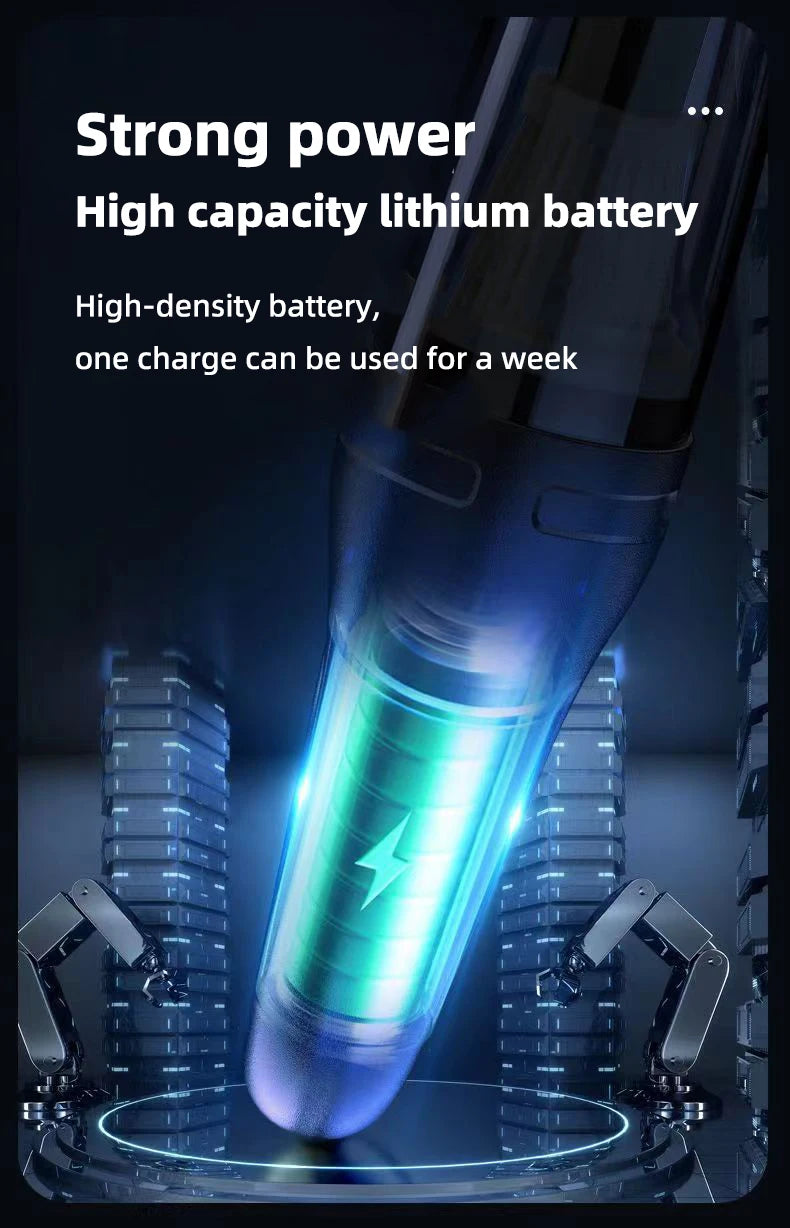 Car Multipurpose Vacuum Cleaner Handheld Powerful Suction Rechargeable Car and Home Dual Use Small Wireless Vacuum Cleaner
