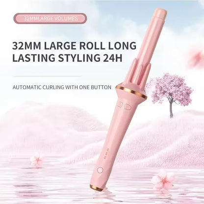 Automatic Rotating Curling iron PTC heated Professional Curling iron Portable Air rotating negative ion wave curling iron