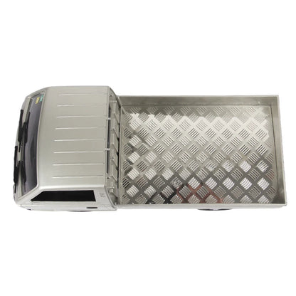 for WPL D12 1/10 RC Car Upgrade Parts Rear Trunk Cover Skid Plate Anti-Slip Board Decorative Plate Accessories