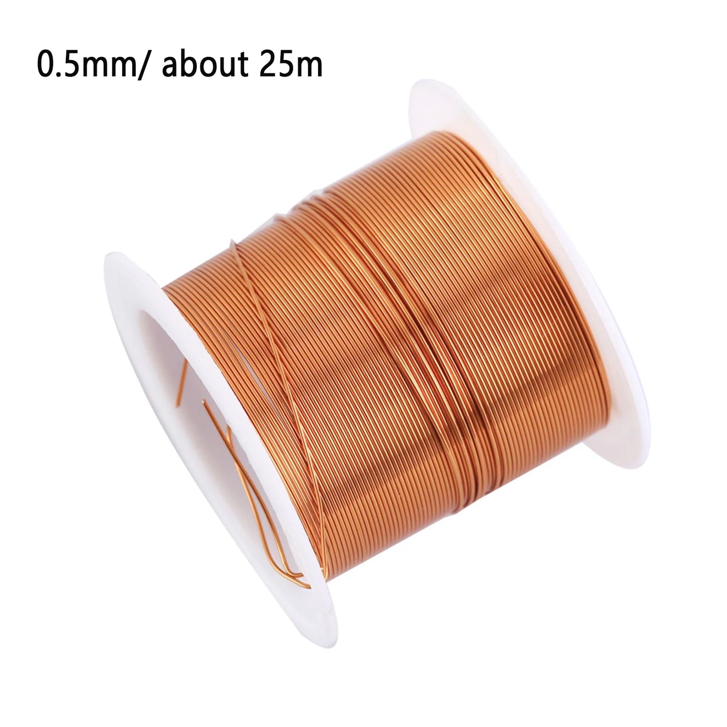 1roll 50g Copper Winding Wire Copper Wire 0.1~1.5mm Cable Copper Wire Magnet Wire copper lacquer wire Enameled