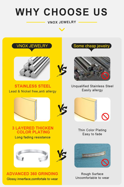 Vnox Stainless Steel Colorful Clover Cute Hand Bracelet For Woman Fashion Five Leaf Flower Lucky Jewelry Accessories Gift To Her