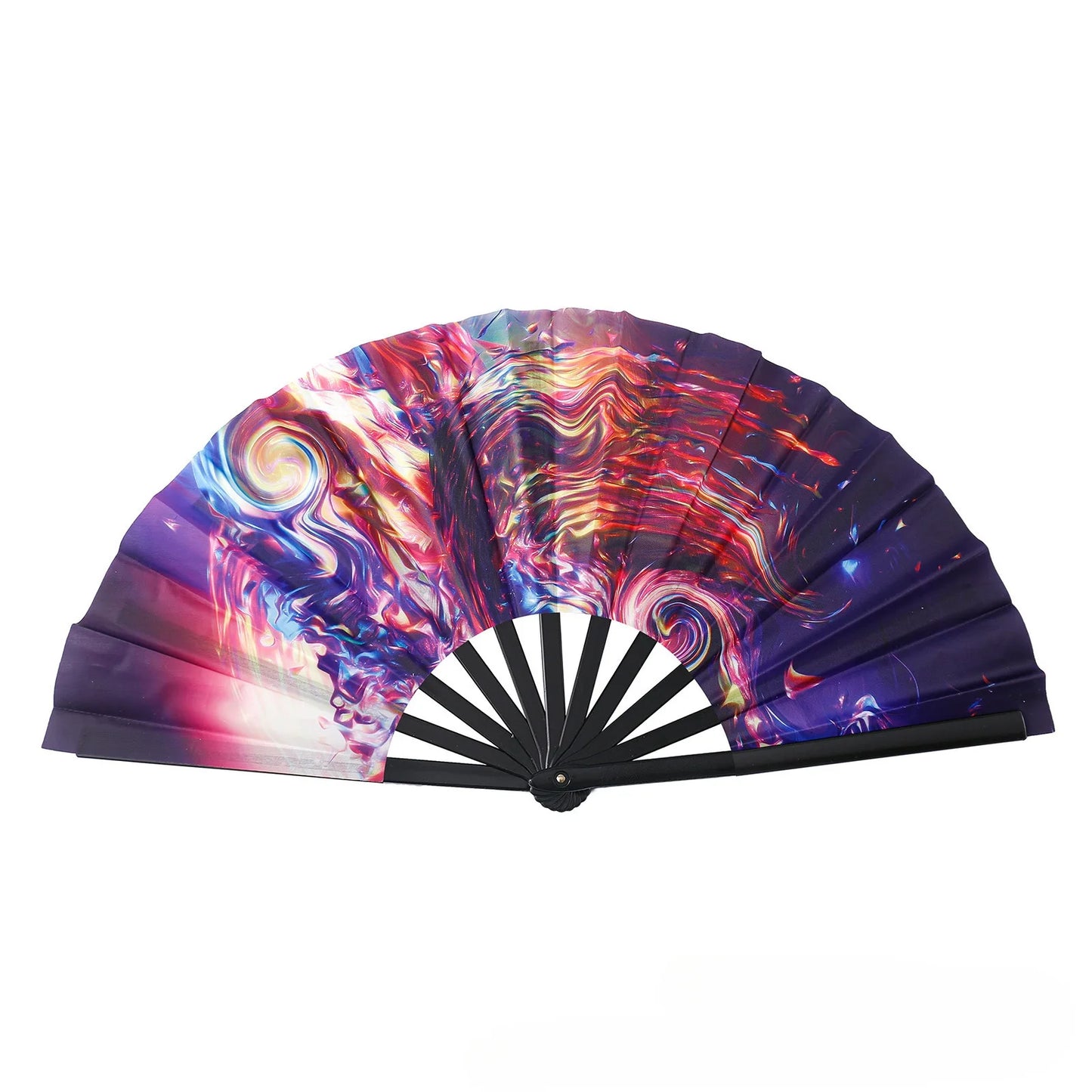 Boots The Ground Hand Fan Foldable Country Line Dance Fan Portable Large Popping Fan For Dance Practice Party Performance