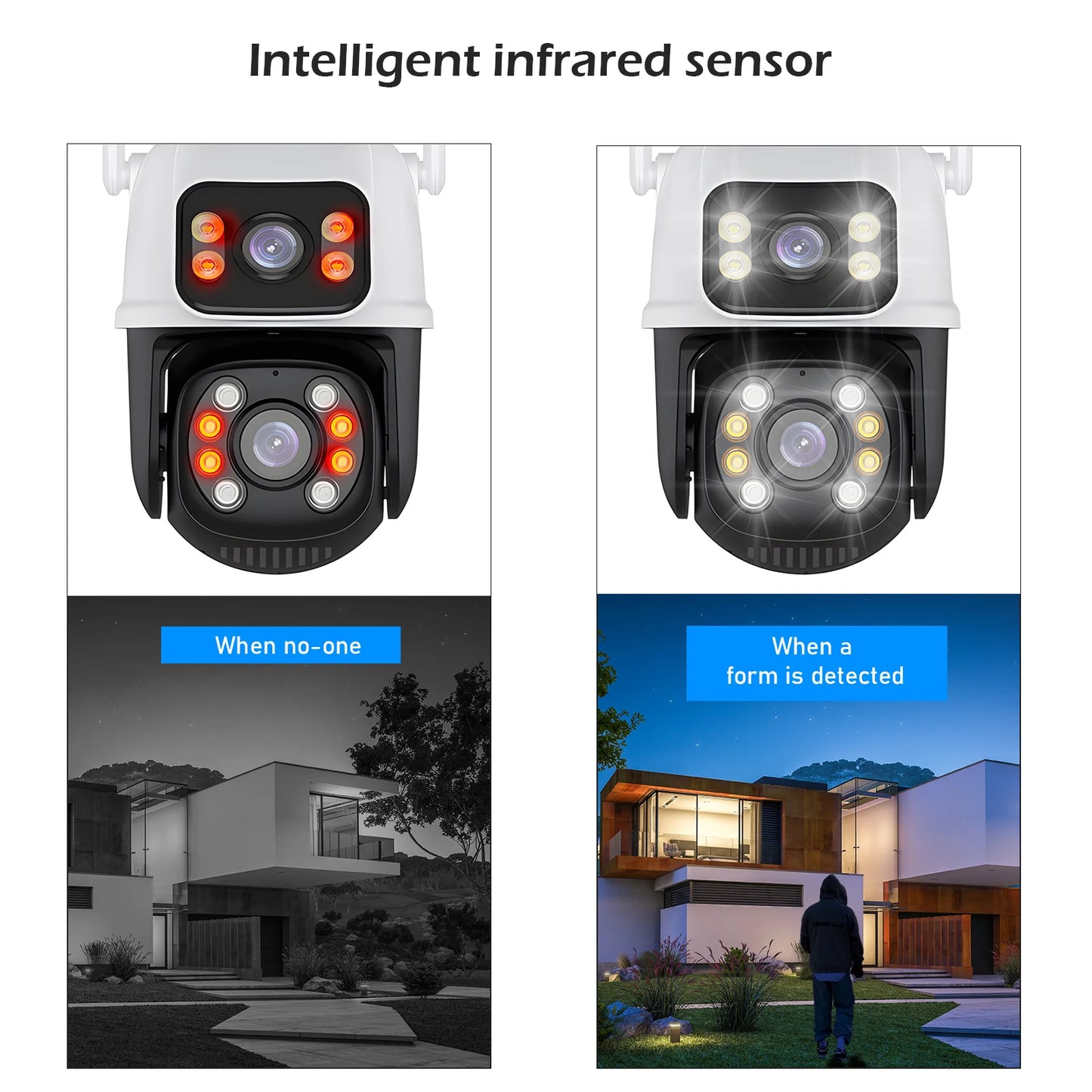 Icsee Camera Wifi Security Camera Wifi Security Camera Camera External Wifi Camera Camera 4K 3 + 3MP Brazil