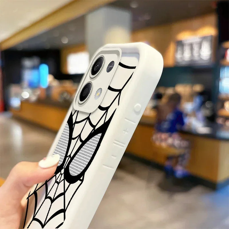 Marvel SpiderMan Anime Phone Case For Redmi Note 13 12 Pro Plus 5G Note 13 12 11 10 Pro 12C 10C 9C A2 A1 Carton Redmi Phone Case