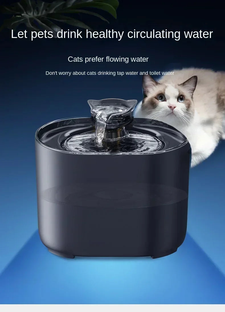 Pet Cat Water Dispenser Automatic Circulation Filter Electric Silent Pump USB Cat and Dog Water Dispenser Pet Water Dispenser