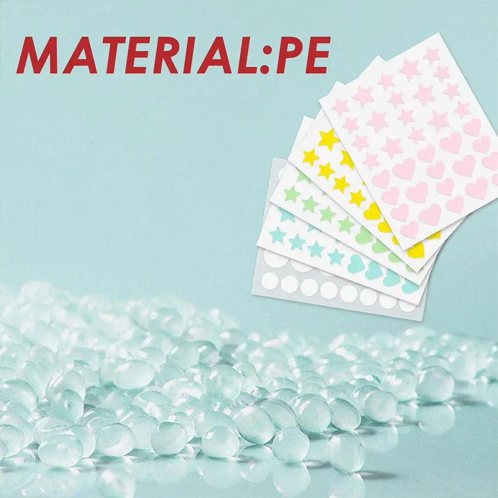 180PCS Acne Pimple Patches Colorful Breathable Acne Removal Absorb Secretions Anti Infection Originality Concealer Makeup Tool