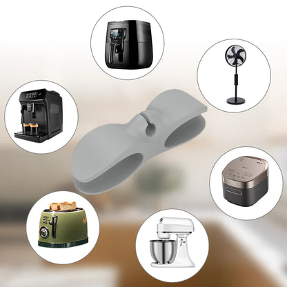 Cord Organizer for Appliances, 6 Pack Appliance Cord Winder Cable Organizer Stick On Appliances, 2 Extra Stickers