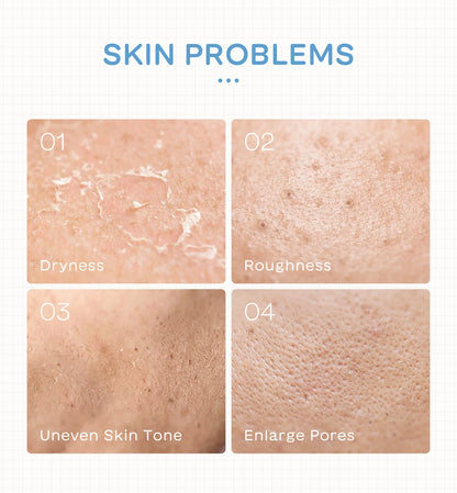 LAIKOU Milk Skincare Set 5 Pieces Nourishing Hydrating Moisturizing Brightening Facial Lasting Care Skincare Set