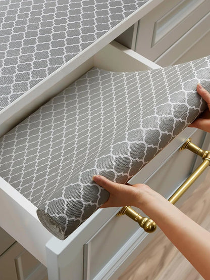 1roll EVA Shelf Liner Drawer Liner for Kitchen Cabinet Non-Adhesive,Anti Slip Cabinet Liners,Durable Waterproof Cupboard Liner