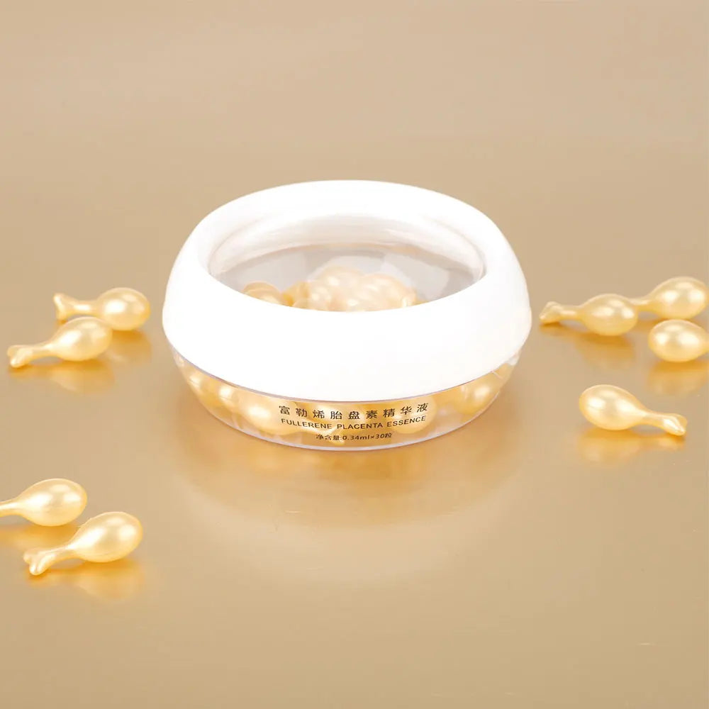 30Pcs Hyaluronic Acid Capsules Serum Hydrating Repair Moisturizing Essence Liquid Facial Deeply Nourishes Firming Skin Care